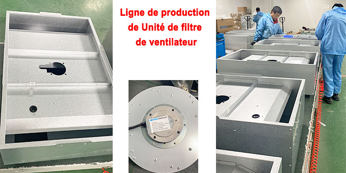 Unit&eacute; de filtre de ventilateur
