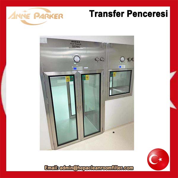 İlaç Ekipmanı Tedarikçilerinde Dinamik Geçiş Kutusu Temiz Odası Transfer Penceresi
