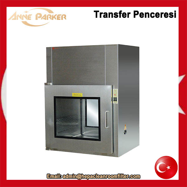 Mikrobiyoloji Laboratuvarı için Temiz Oda Dinamik Geçiş Kutusu Transfer Penceresi