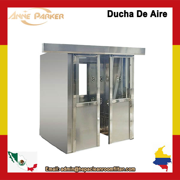 Proveedores de duchas de aire de doble puerta para equipos de sala limpia