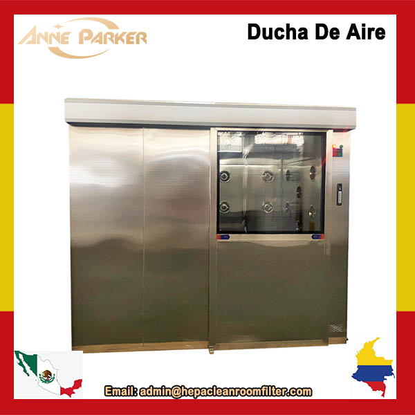 Empresas de fabricación de salas blancas con túneles de ducha de aire de acero inoxidable