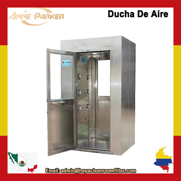 Diseño de sala limpia de unidad de sistema de ducha de aire industrial