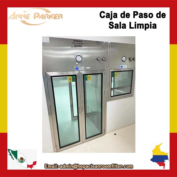 Salas limpias con paso dinámico en proveedores de equipos farmacéuticos