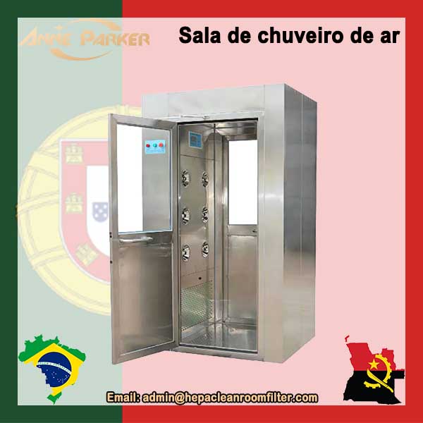Unidade de sistema de chuveiro de ar industrial Projeto de sala limpa