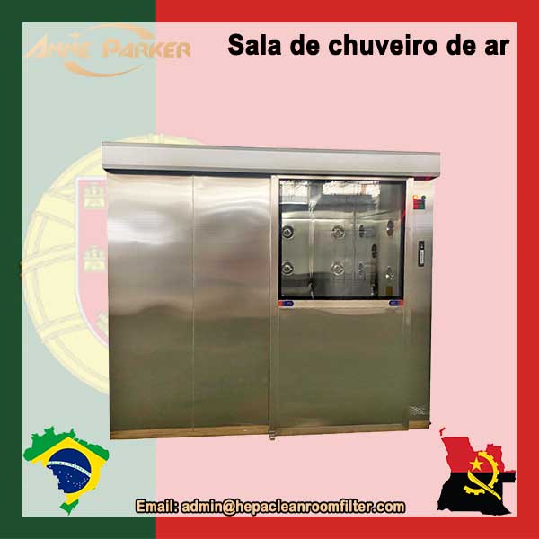 Empresas de fabricação de túneis de chuveiro de ar de aço inoxidável para salas limpas