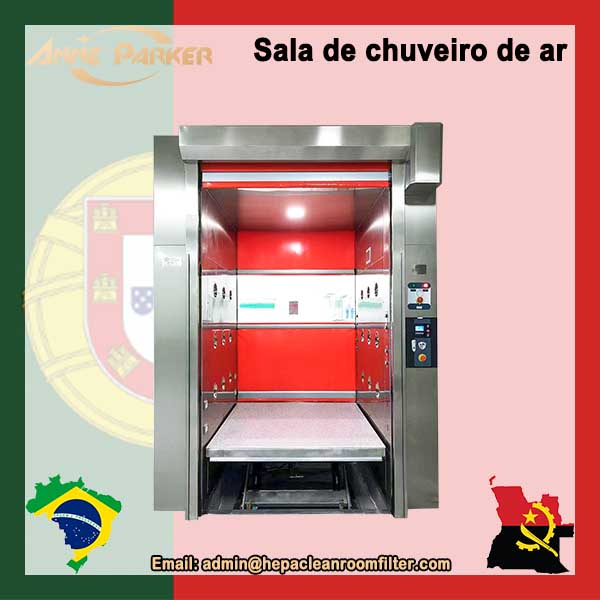 Fabricantes de máquinas de chuveiro de ar de carga para salas limpas