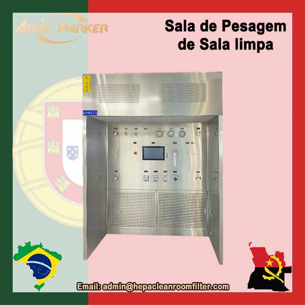 Cabine de Amostragem para Sala de Pesagem de Matérias-Primas