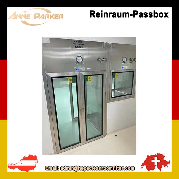 Dynamischer Durchreiche-Box-Reinraum-Passbox bei Pharma-Ausrüstungslieferanten