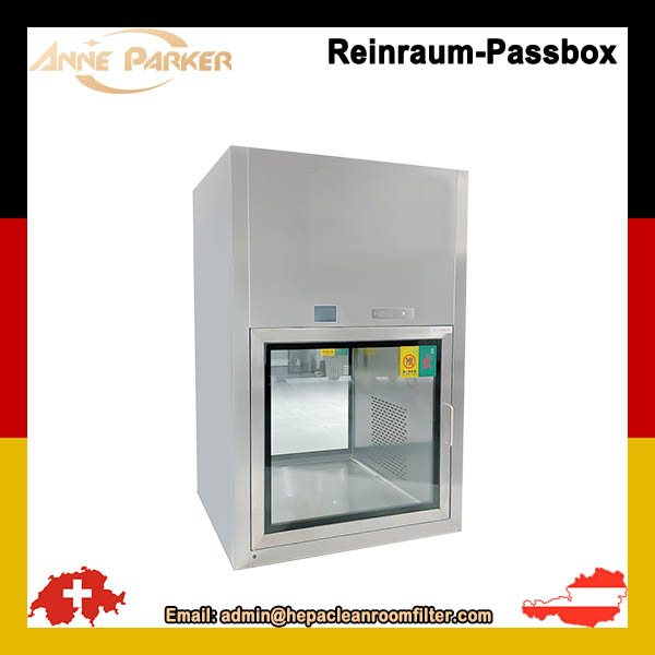 Reinraum-Schleusen-Pass-Box-Luftdusche im Mikrobiologielabor