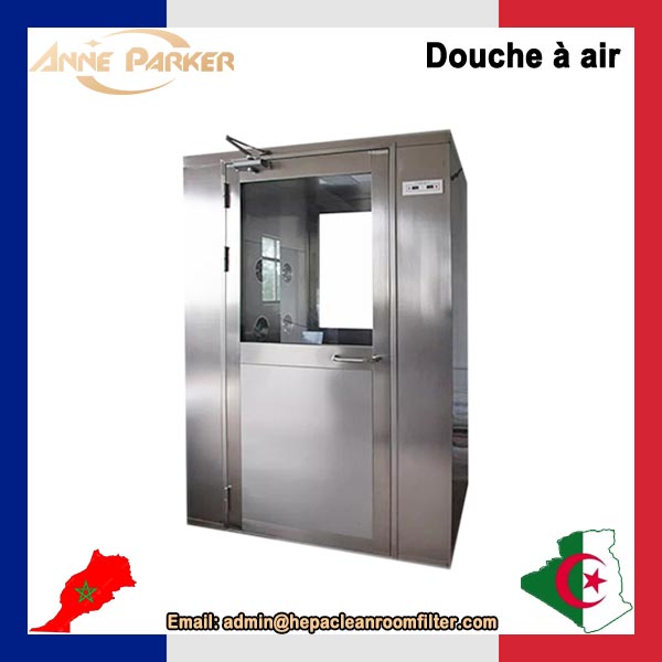 Équipement de conception de chambre de douche à air filtrante intelligente pour salle blanche