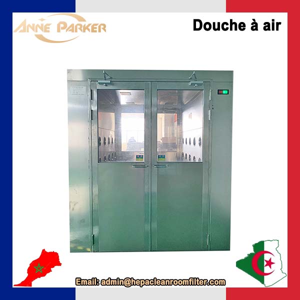 Unité de douche à air filtrante en acier inoxydable pour l'industrie pharmaceutique