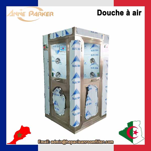 Douche d'angle à air intelligent en acier inoxydable