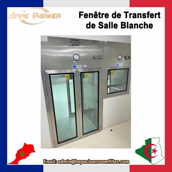 Salle blanche à passage dynamique pour les fournisseurs d'équipements pharmaceutiques