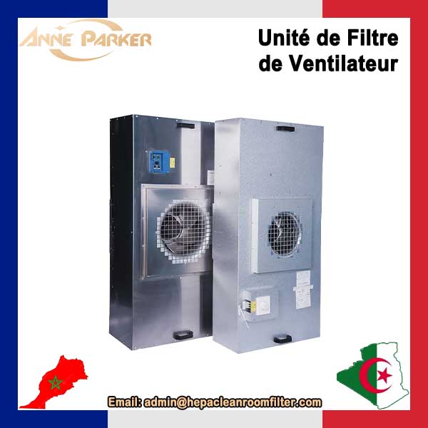 Unité de filtration de ventilateur HEPA ffu 2×4 pour salle blanche à faible bruit