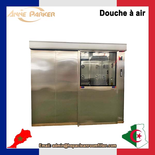 Entreprises de fabrication de salles blanches à tunnel de douche à air en acier inoxydable