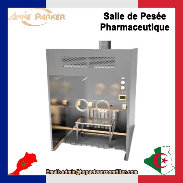 Spécifications de la cabine d'échantillonnage et de distribution et de la salle de pesée
