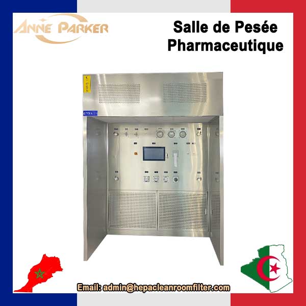 Cabine d'échantillonnage pour salle de pesée pour matières premières Conception de cabine de pesée