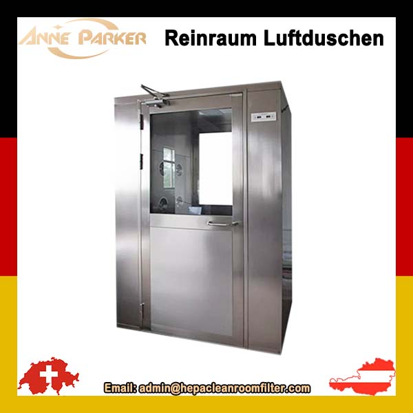 Intelligente Filterluftdusche für Reinräume
