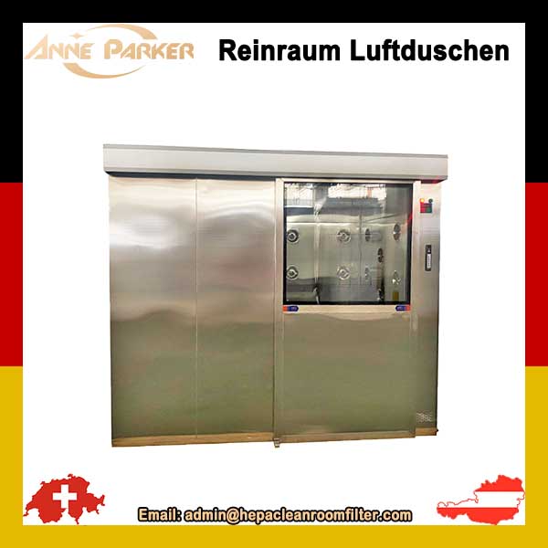 Hersteller von Luftduschtunneln aus Edelstahl für Reinräume