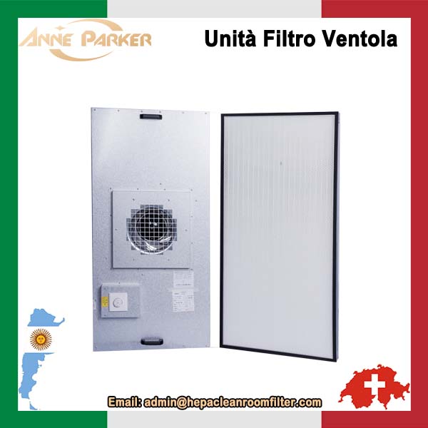 Specifiche del filtro della ventola HEPA per camera bianca FFU