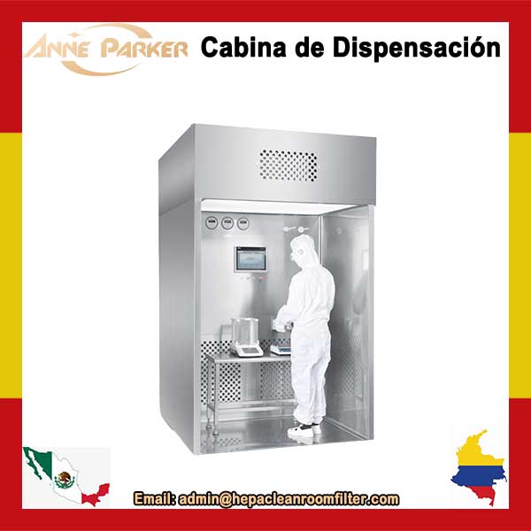 Diseño de cabinas de dispensación para muestreo de materias primas en la industria farmacéutica