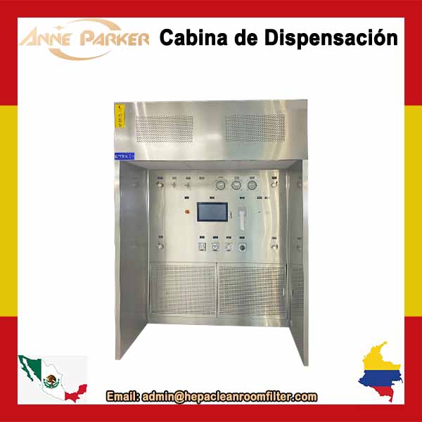 Cabina de muestreo para sala de pesaje de materias primas Diseño de cabina de pesaje