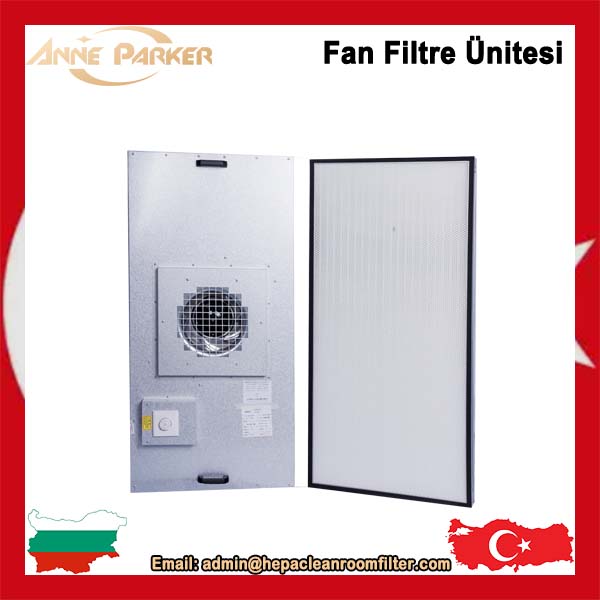 FFU Temiz Oda HEPA Fan Filtre Ünitesi Özellikleri Tasarımı
