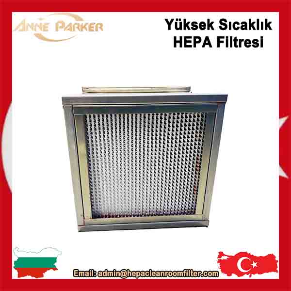Yüksek Sıcaklığa Dayanıklı HEPA Hava Filtresi