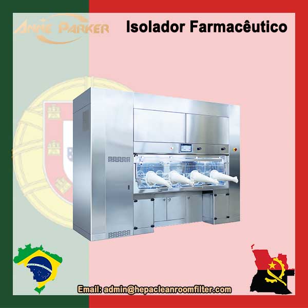 Fornecedor de isolador positivo para sala limpa para testes de esterilidade