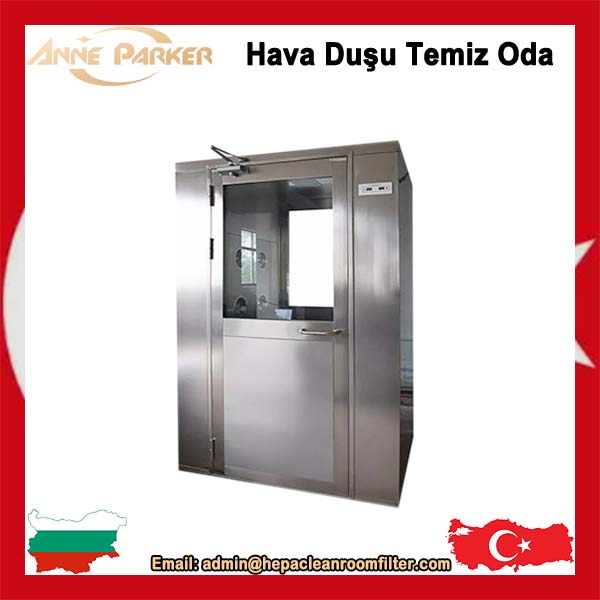 Paslanmaz Çelik Dekontaminasyon Hava Duşu Temiz Oda Dolabı