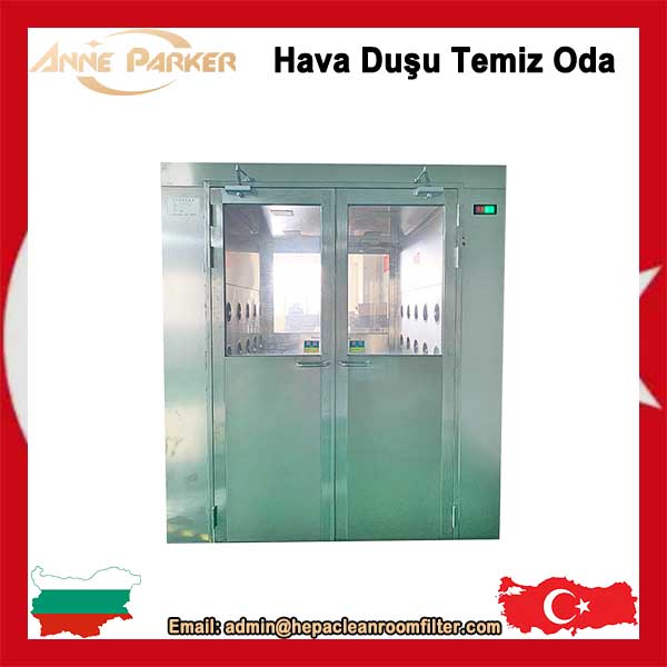 İlaç Endüstrisinde Paslanmaz Çelik Filtreli Hava Duş Ünitesi