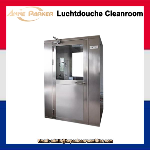 Roestvrijstalen decontaminatieluchtdouche cleanroomkastfabriek