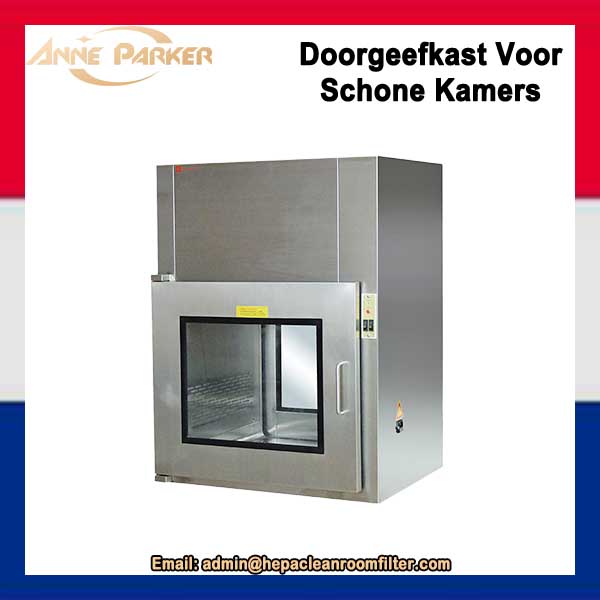 Dynamische doorvoerbox voor cleanrooms in de farmaceutische industrie
