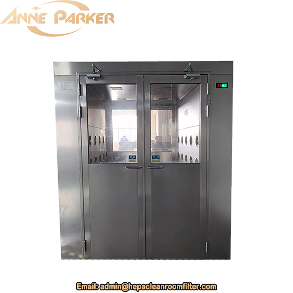 Pharmaceutical Cleanroom Double Door Air Shower Unit Manufacturers