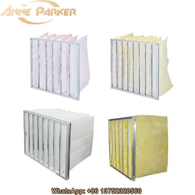 bag type filter,cleanroom filter,medium efficiency filter,pocket filter,clean room filters
